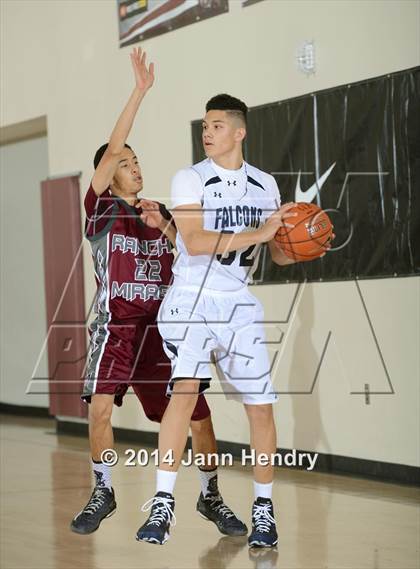 Thumbnail 3 in Rancho Mirage vs. Coral Academy of Science Las Vegas (MaxPreps Holiday Classic) photogallery.