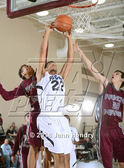Thumbnail 1 in Rancho Mirage vs. Coral Academy of Science Las Vegas (MaxPreps Holiday Classic) photogallery.