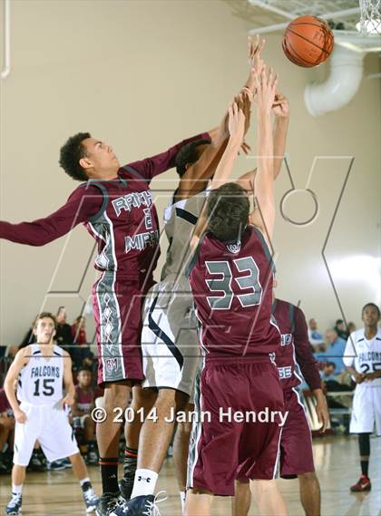 Thumbnail 2 in Rancho Mirage vs. Coral Academy of Science Las Vegas (MaxPreps Holiday Classic) photogallery.