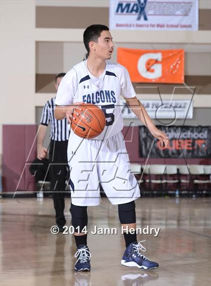 Thumbnail 2 in Rancho Mirage vs. Coral Academy of Science Las Vegas (MaxPreps Holiday Classic) photogallery.