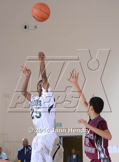 Thumbnail 1 in Rancho Mirage vs. Coral Academy of Science Las Vegas (MaxPreps Holiday Classic) photogallery.