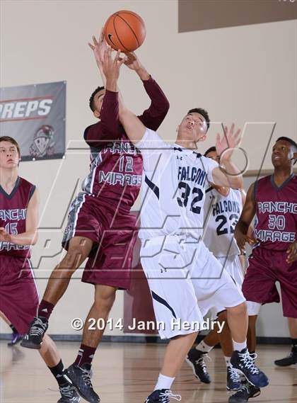 Thumbnail 1 in Rancho Mirage vs. Coral Academy of Science Las Vegas (MaxPreps Holiday Classic) photogallery.