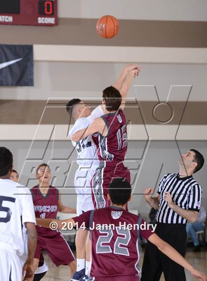 Thumbnail 1 in Rancho Mirage vs. Coral Academy of Science Las Vegas (MaxPreps Holiday Classic) photogallery.