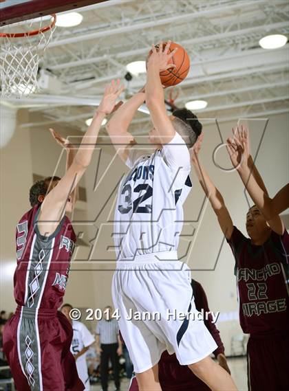 Thumbnail 3 in Rancho Mirage vs. Coral Academy of Science Las Vegas (MaxPreps Holiday Classic) photogallery.