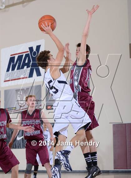 Thumbnail 3 in Rancho Mirage vs. Coral Academy of Science Las Vegas (MaxPreps Holiday Classic) photogallery.