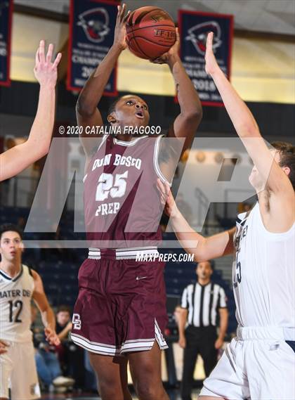 Thumbnail 3 in Don Bosco Prep vs Mater Dei (Shore Classic Showcase) photogallery.