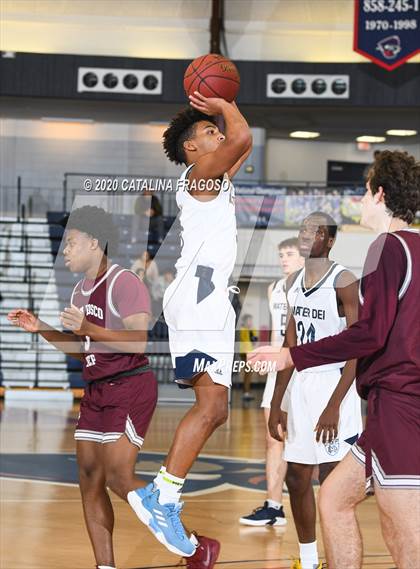 Thumbnail 3 in Don Bosco Prep vs Mater Dei (Shore Classic Showcase) photogallery.