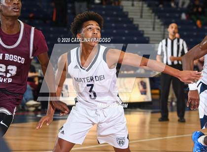 Thumbnail 3 in Don Bosco Prep vs Mater Dei (Shore Classic Showcase) photogallery.