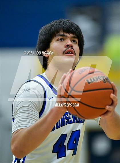 Thumbnail 2 in Santa Fe Indian vs. St. Michael's (Bobby Rodriguez Capital City Tournament) photogallery.