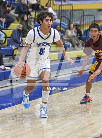 Thumbnail 3 in Santa Fe Indian vs. St. Michael's (Bobby Rodriguez Capital City Tournament) photogallery.