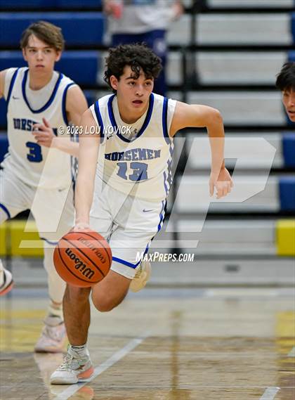 Thumbnail 2 in Santa Fe Indian vs. St. Michael's (Bobby Rodriguez Capital City Tournament) photogallery.