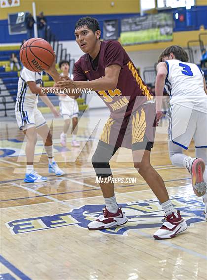 Thumbnail 3 in Santa Fe Indian vs. St. Michael's (Bobby Rodriguez Capital City Tournament) photogallery.