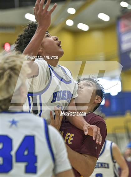 Thumbnail 1 in Santa Fe Indian vs. St. Michael's (Bobby Rodriguez Capital City Tournament) photogallery.