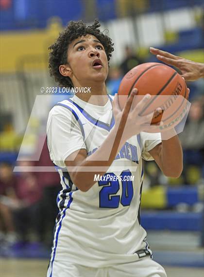 Thumbnail 1 in Santa Fe Indian vs. St. Michael's (Bobby Rodriguez Capital City Tournament) photogallery.