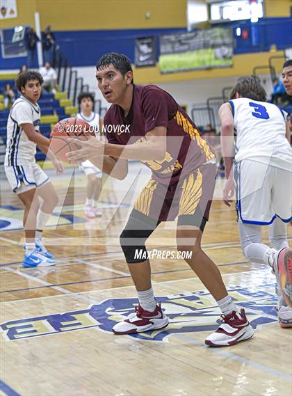 Thumbnail 2 in Santa Fe Indian vs. St. Michael's (Bobby Rodriguez Capital City Tournament) photogallery.