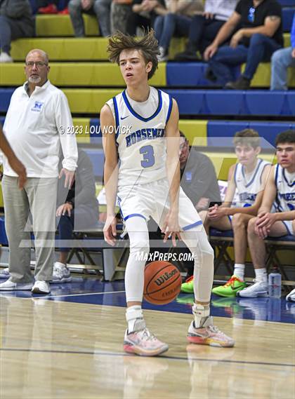 Thumbnail 3 in Santa Fe Indian vs. St. Michael's (Bobby Rodriguez Capital City Tournament) photogallery.