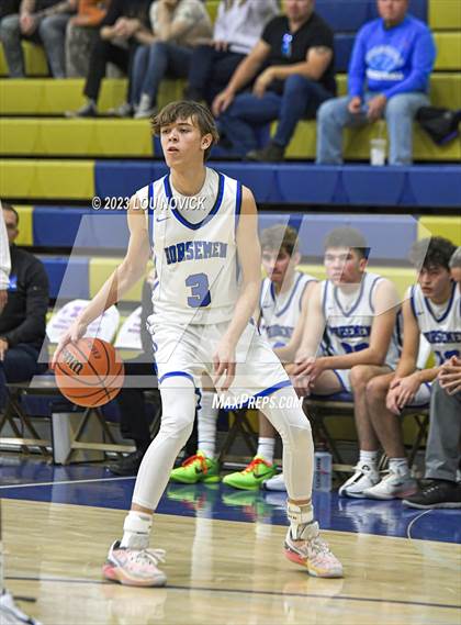 Thumbnail 2 in Santa Fe Indian vs. St. Michael's (Bobby Rodriguez Capital City Tournament) photogallery.