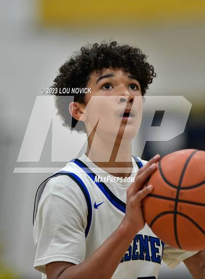 Thumbnail 3 in Santa Fe Indian vs. St. Michael's (Bobby Rodriguez Capital City Tournament) photogallery.