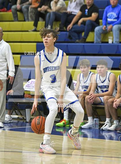 Thumbnail 1 in Santa Fe Indian vs. St. Michael's (Bobby Rodriguez Capital City Tournament) photogallery.