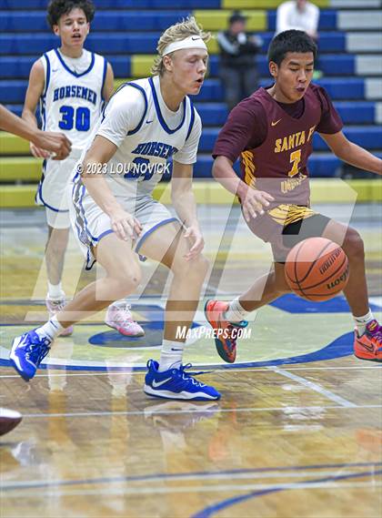 Thumbnail 1 in Santa Fe Indian vs. St. Michael's (Bobby Rodriguez Capital City Tournament) photogallery.