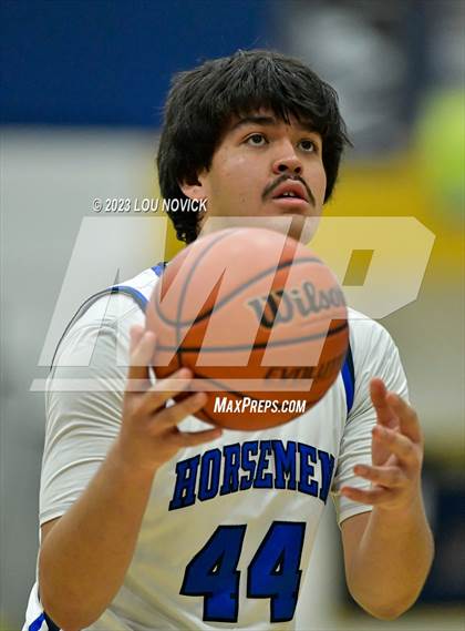 Thumbnail 2 in Santa Fe Indian vs. St. Michael's (Bobby Rodriguez Capital City Tournament) photogallery.