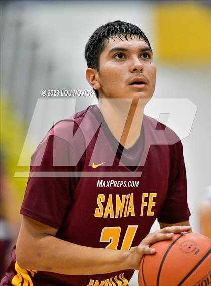 Thumbnail 1 in Santa Fe Indian vs. St. Michael's (Bobby Rodriguez Capital City Tournament) photogallery.