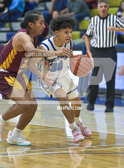 Thumbnail 3 in Santa Fe Indian vs. St. Michael's (Bobby Rodriguez Capital City Tournament) photogallery.