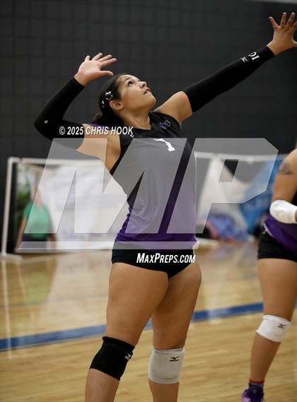 Thumbnail 3 in Salpointe Catholic vs. Rincon/University (Lancer Invitational) photogallery.