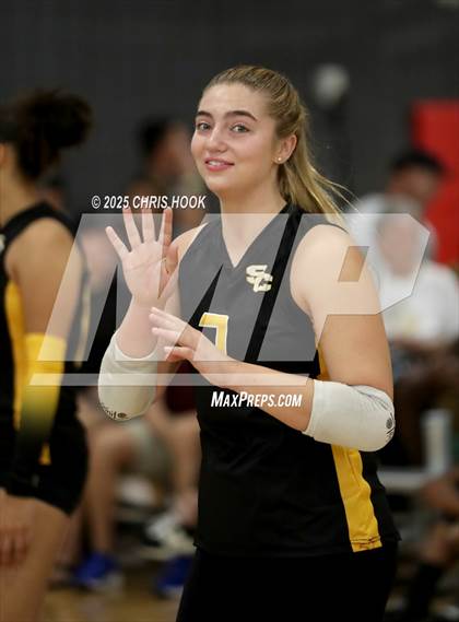 Thumbnail 2 in Salpointe Catholic vs. Rincon/University (Lancer Invitational) photogallery.