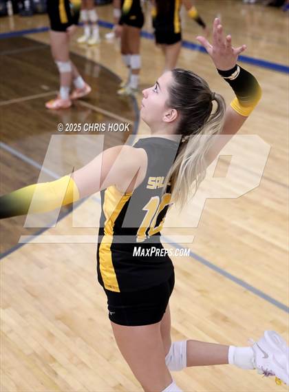 Thumbnail 3 in Salpointe Catholic vs. Rincon/University (Lancer Invitational) photogallery.