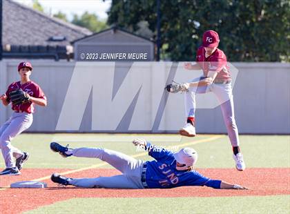 Thumbnail 1 in CIF NCS Div 4 Playoff First Round St. Joseph Notre Dame vs. Fremont Christian photogallery.