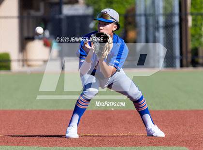 Thumbnail 1 in CIF NCS Div 4 Playoff First Round St. Joseph Notre Dame vs. Fremont Christian photogallery.