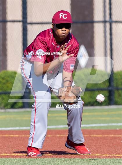 Thumbnail 1 in CIF NCS Div 4 Playoff First Round St. Joseph Notre Dame vs. Fremont Christian photogallery.