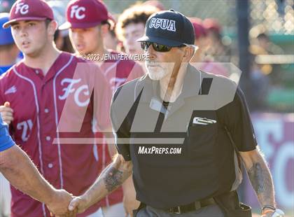 Thumbnail 3 in CIF NCS Div 4 Playoff First Round St. Joseph Notre Dame vs. Fremont Christian photogallery.