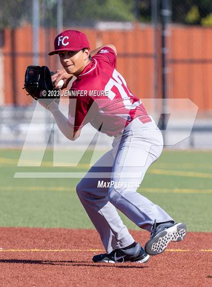 Thumbnail 3 in CIF NCS Div 4 Playoff First Round St. Joseph Notre Dame vs. Fremont Christian photogallery.