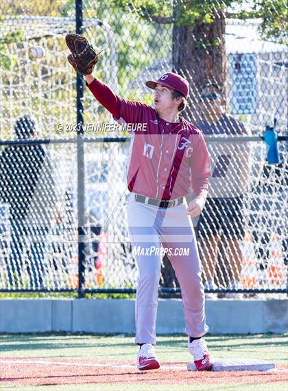 Thumbnail 2 in CIF NCS Div 4 Playoff First Round St. Joseph Notre Dame vs. Fremont Christian photogallery.