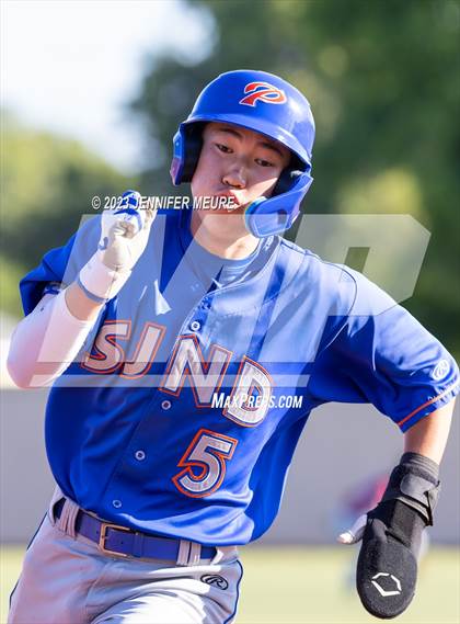 Thumbnail 1 in CIF NCS Div 4 Playoff First Round St. Joseph Notre Dame vs. Fremont Christian photogallery.