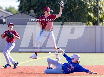 Thumbnail 1 in CIF NCS Div 4 Playoff First Round St. Joseph Notre Dame vs. Fremont Christian photogallery.