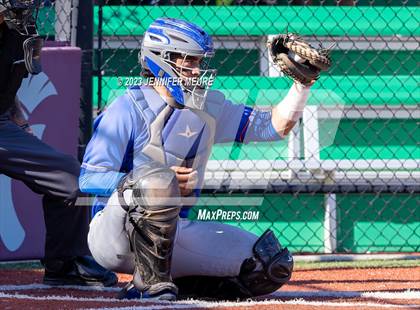 Thumbnail 1 in CIF NCS Div 4 Playoff First Round St. Joseph Notre Dame vs. Fremont Christian photogallery.