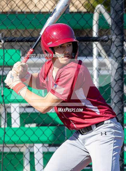 Thumbnail 2 in CIF NCS Div 4 Playoff First Round St. Joseph Notre Dame vs. Fremont Christian photogallery.
