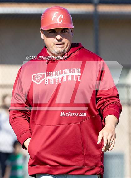 Thumbnail 1 in CIF NCS Div 4 Playoff First Round St. Joseph Notre Dame vs. Fremont Christian photogallery.