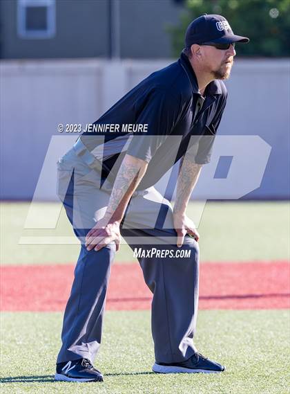 Thumbnail 1 in CIF NCS Div 4 Playoff First Round St. Joseph Notre Dame vs. Fremont Christian photogallery.