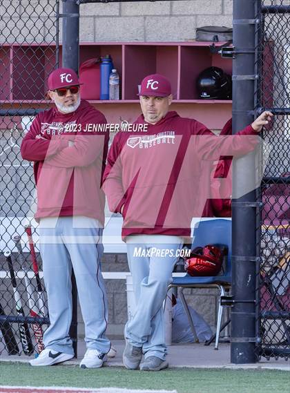 Thumbnail 1 in CIF NCS Div 4 Playoff First Round St. Joseph Notre Dame vs. Fremont Christian photogallery.