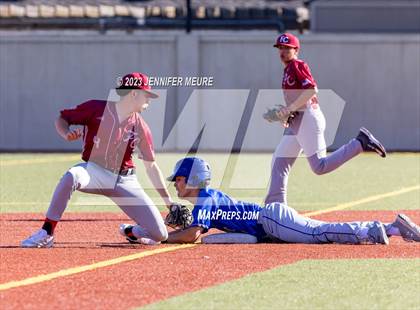Thumbnail 1 in CIF NCS Div 4 Playoff First Round St. Joseph Notre Dame vs. Fremont Christian photogallery.