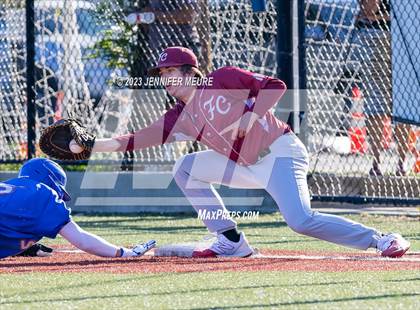 Thumbnail 2 in CIF NCS Div 4 Playoff First Round St. Joseph Notre Dame vs. Fremont Christian photogallery.