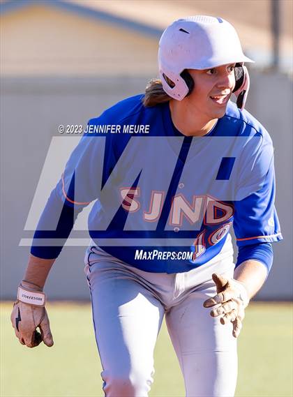 Thumbnail 3 in CIF NCS Div 4 Playoff First Round St. Joseph Notre Dame vs. Fremont Christian photogallery.