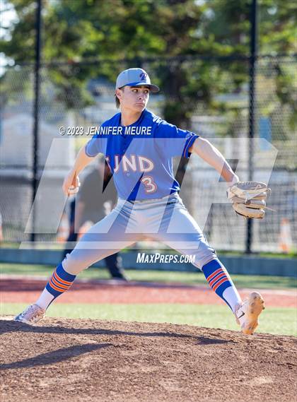 Thumbnail 2 in CIF NCS Div 4 Playoff First Round St. Joseph Notre Dame vs. Fremont Christian photogallery.