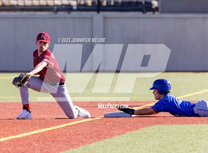 Thumbnail 2 in CIF NCS Div 4 Playoff First Round St. Joseph Notre Dame vs. Fremont Christian photogallery.