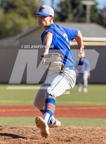 Thumbnail 1 in CIF NCS Div 4 Playoff First Round St. Joseph Notre Dame vs. Fremont Christian photogallery.