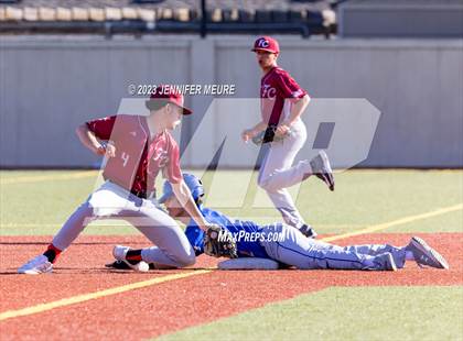 Thumbnail 3 in CIF NCS Div 4 Playoff First Round St. Joseph Notre Dame vs. Fremont Christian photogallery.